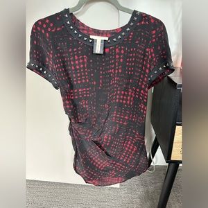 Isabel Marant Silk Studded Top